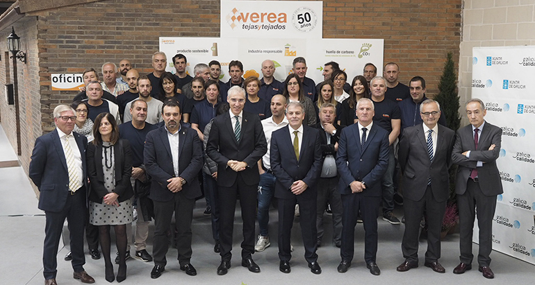 Verea pone en marcha la producción de una nueva teja con el fin de consolidarse en el mercado americano