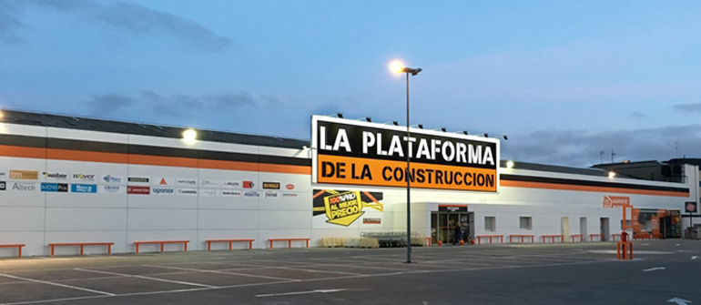 la plataforma de la construccion